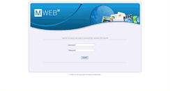 Desktop Screenshot of mweb.pro